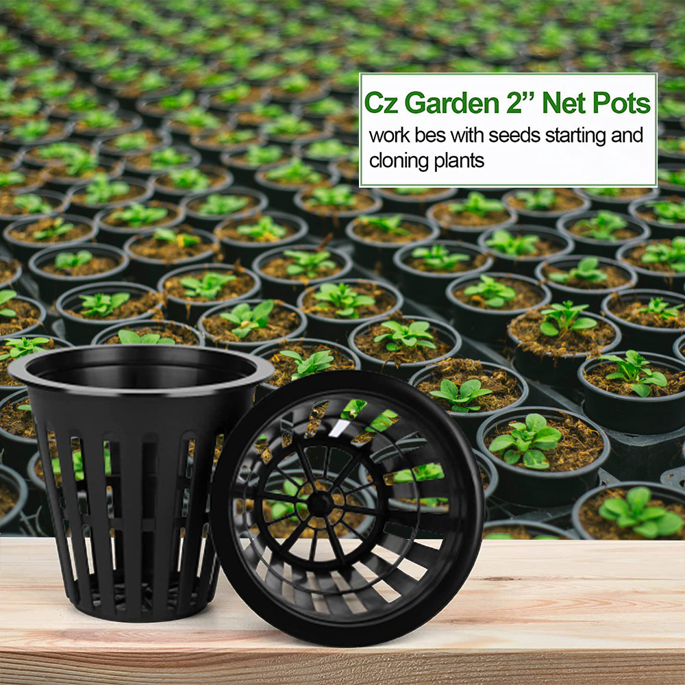 Plant Aquarium Pot - 2inch Garden Nursery Pots Plant Net