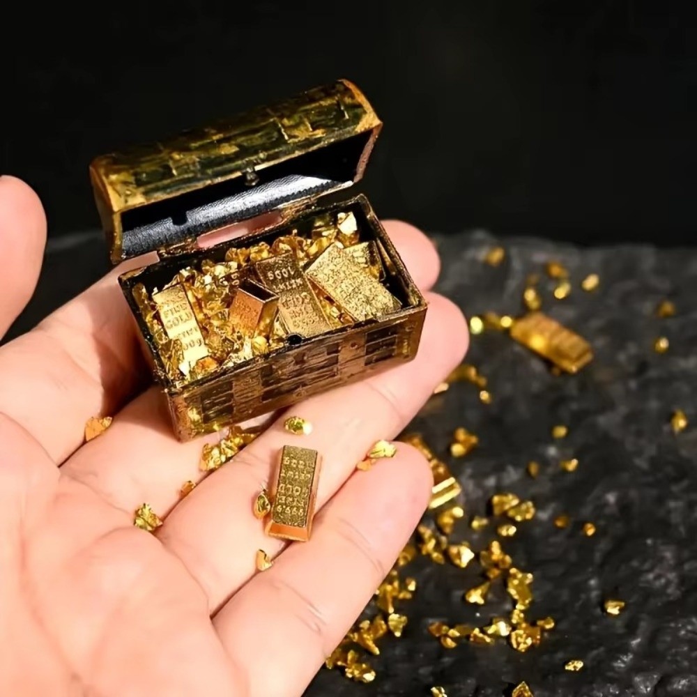 1Set Fun Mini Pirate Treasure  - Aquarium Plants Live review and price