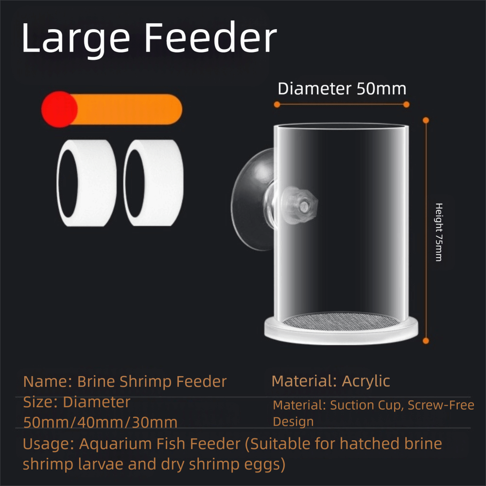 Acrylic Brine Shrimp Feeder Fi - Aquarium Fertilizer review and price
