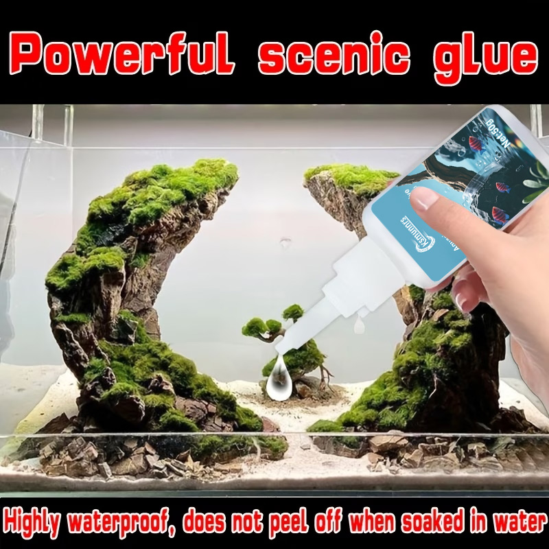 Aquarium Landscape Glue, Quick - Aquarium Plant Substrate review and price