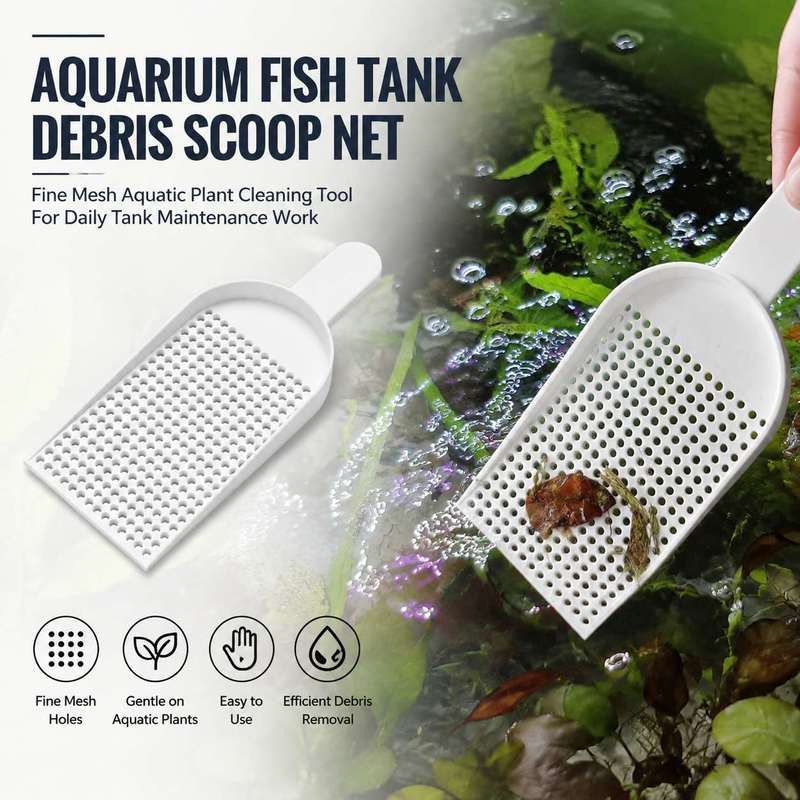 Aquarium Fish Tank Debris Scoo - Planted Aquarium Cleaning review and price