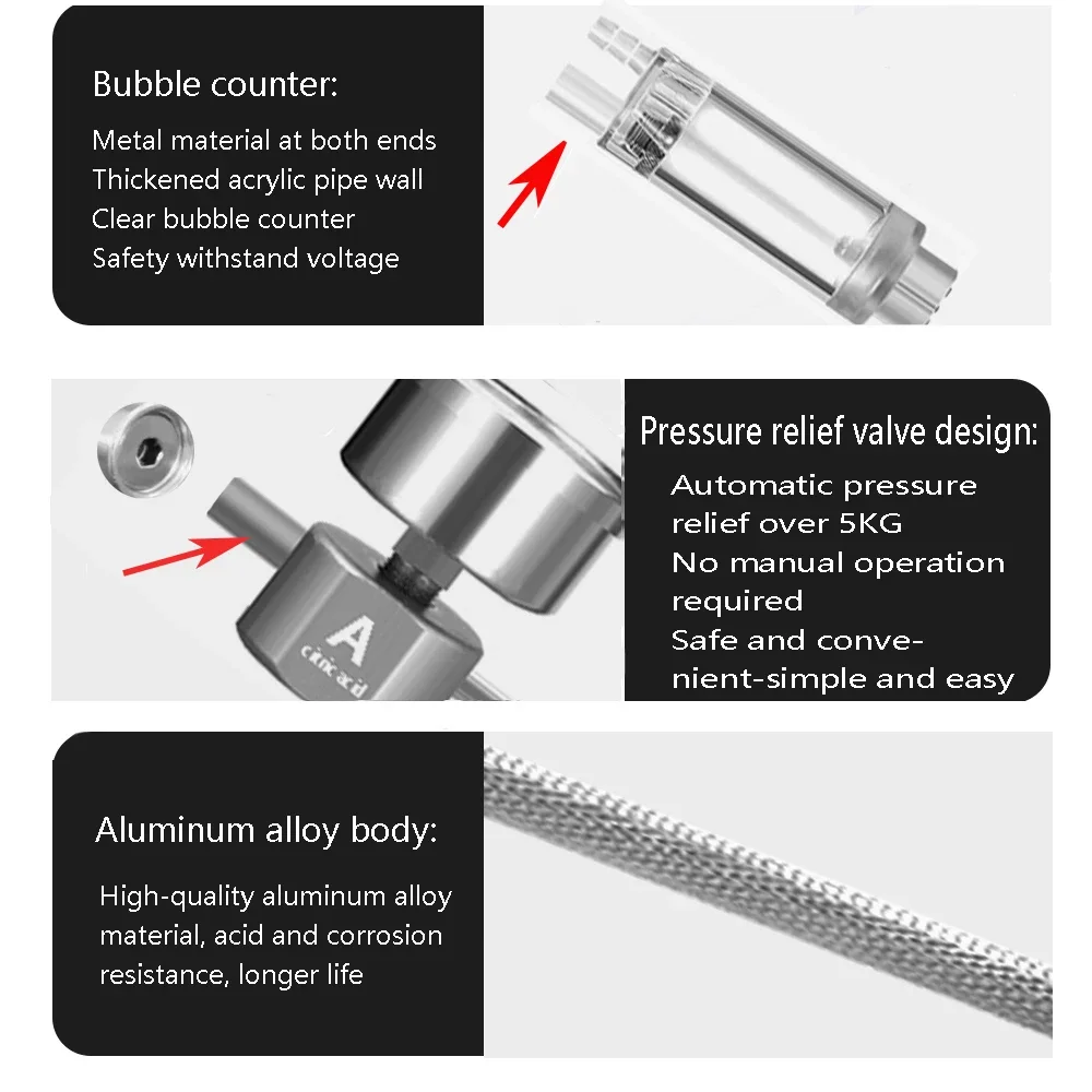 Aquarium DIY CO2 Reactor Gener - Aquarium Liquid Carbon review and price