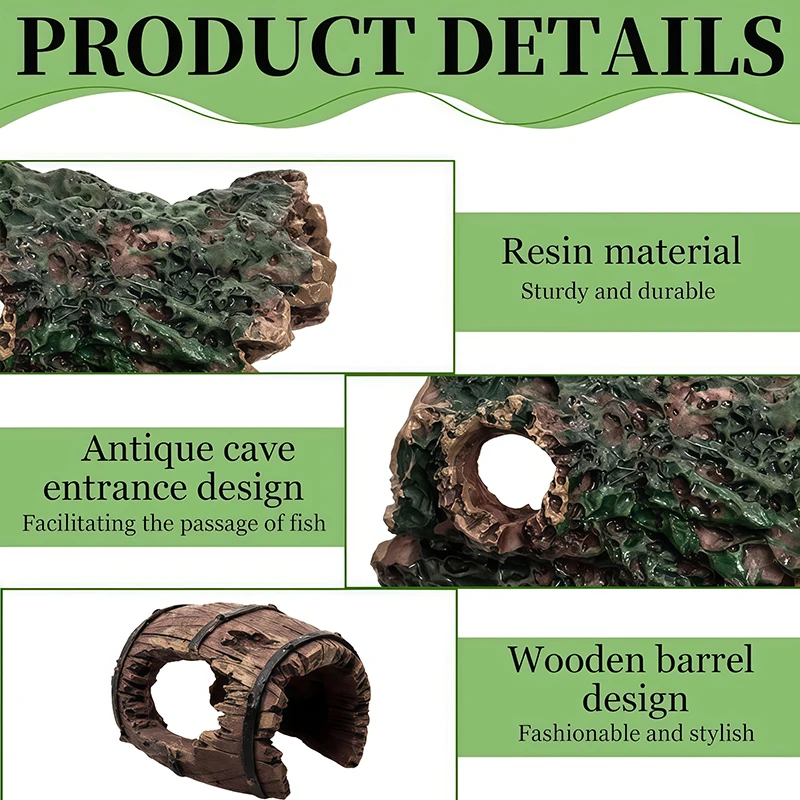 3Pcs Aquarium Resin Decoration - Aquarium Moss review and price