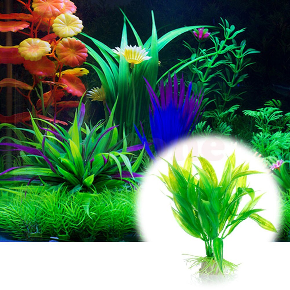 15cm Artificial Aquarium Decor - Aquarium Plants Live review and price