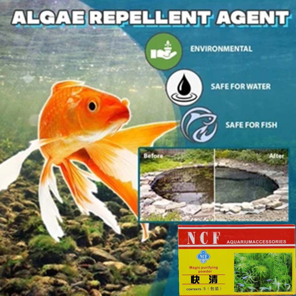 Aquarium Water Purifying Powde - Aquarium Moss review and price