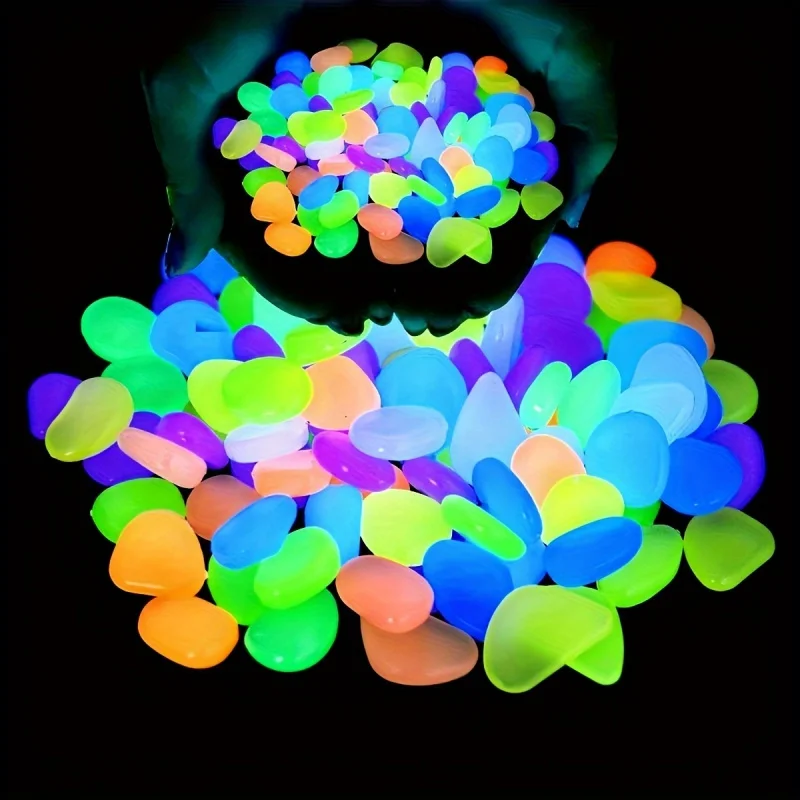 100pcs Resin Luminous Stones G - Plant Aquarium Pot review and price