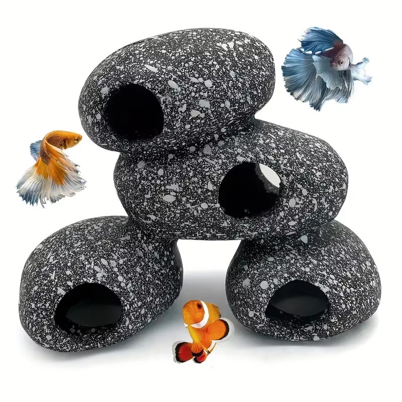 1/2Pcs Aquarium Cichlid Stone  - Aquarium Moss review and price